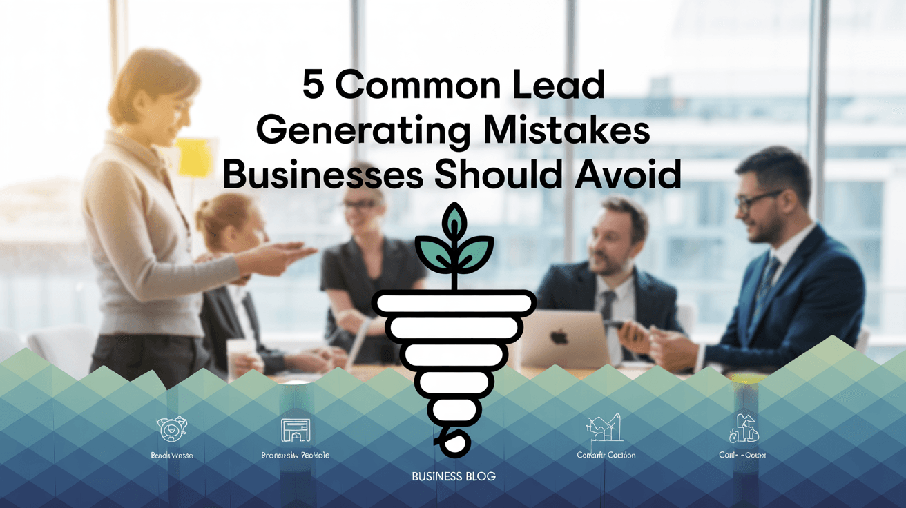 5 Common Lead Generation Mistakes Businesses Should Avoid