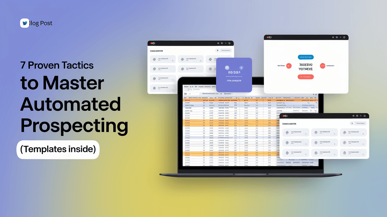 Prospect Tracking System 7 Proven Tactics to Master Automated Prospecting (Templates Inside)